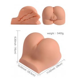 Телесная вагина с двумя отверстиями